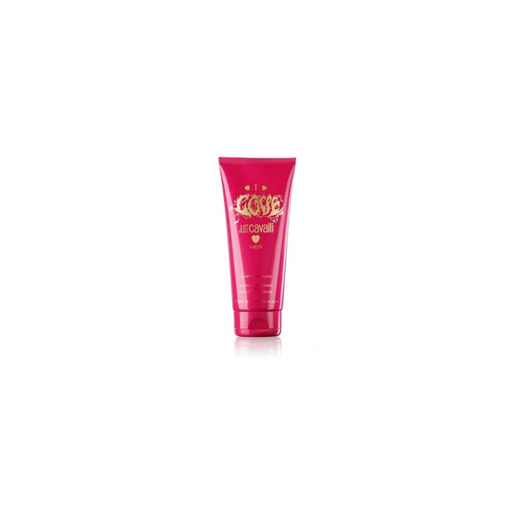 Cavalli Just Cavalli I Love Her bath and shower gel 200ml 
