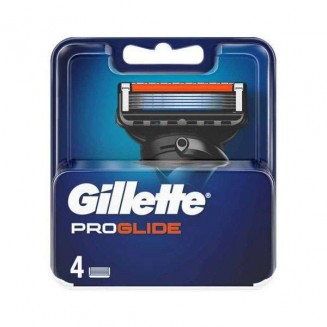 Gillette Fusion Proglide Lame di Ricambio 4 PZ