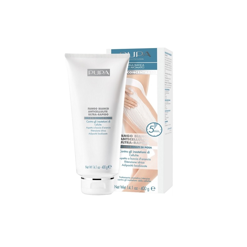 Pupa Fango Bianco Anticellulite Ultra-Rapido 400GR 