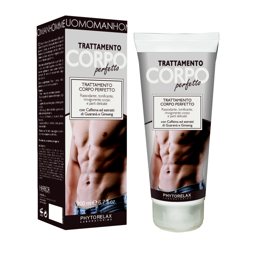 Phytorelax Uomo Trattamento Corpo Perfetto 200ML 