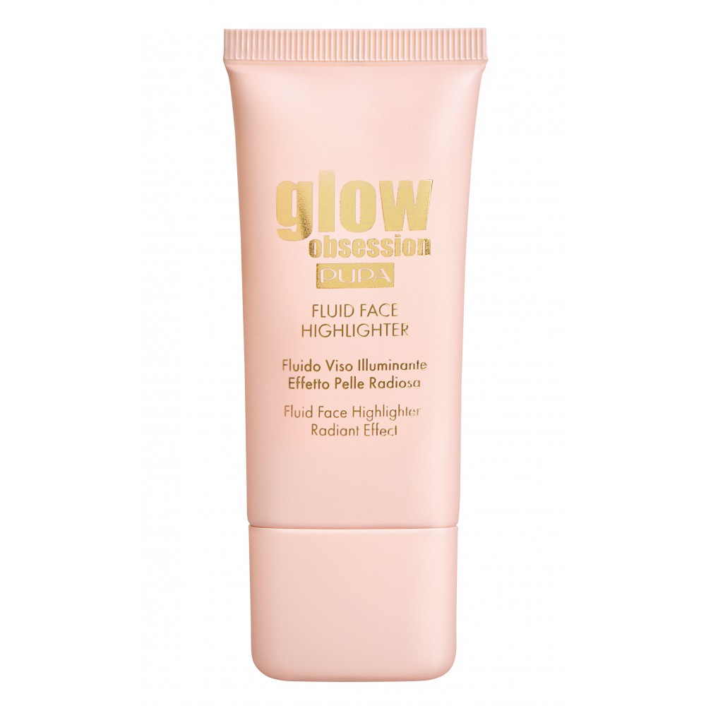 Pupa Glow Obsession Face Fluid Highlighter Effetto Pelle Radiosa - 002 Champagne 