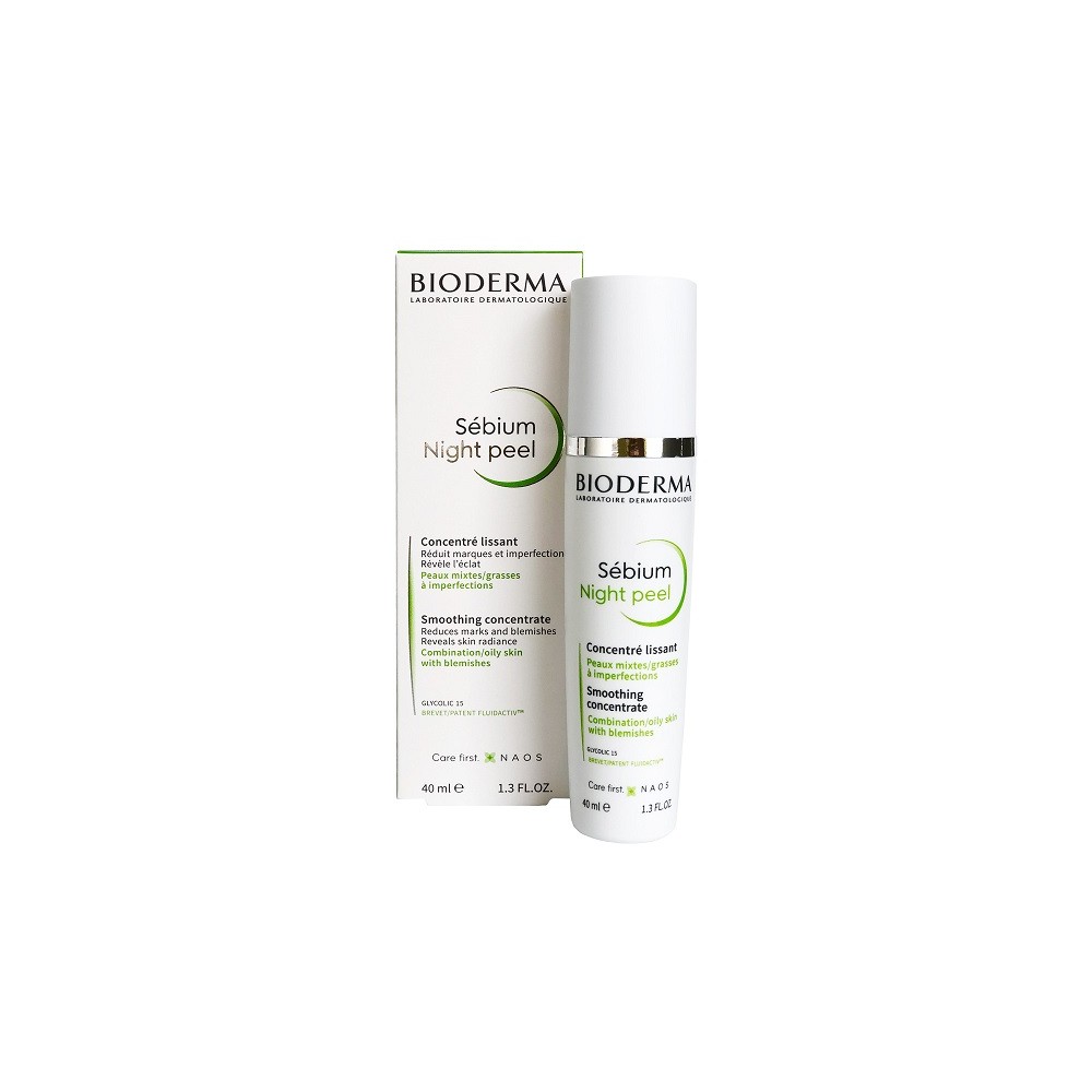 Bioderma Sebium Night Peel Smoothing Concentrate 40ML 