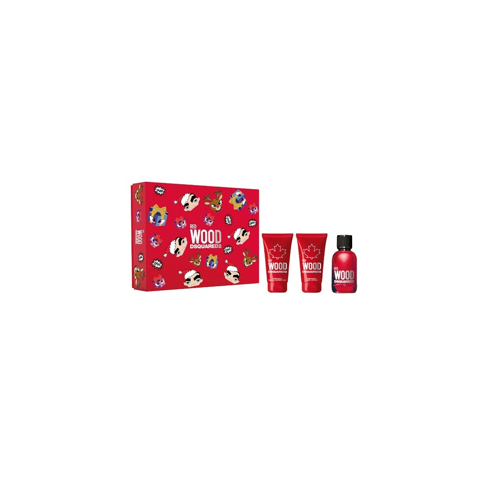 Dsquared2 Red Wood 50 ml Cofanetto 