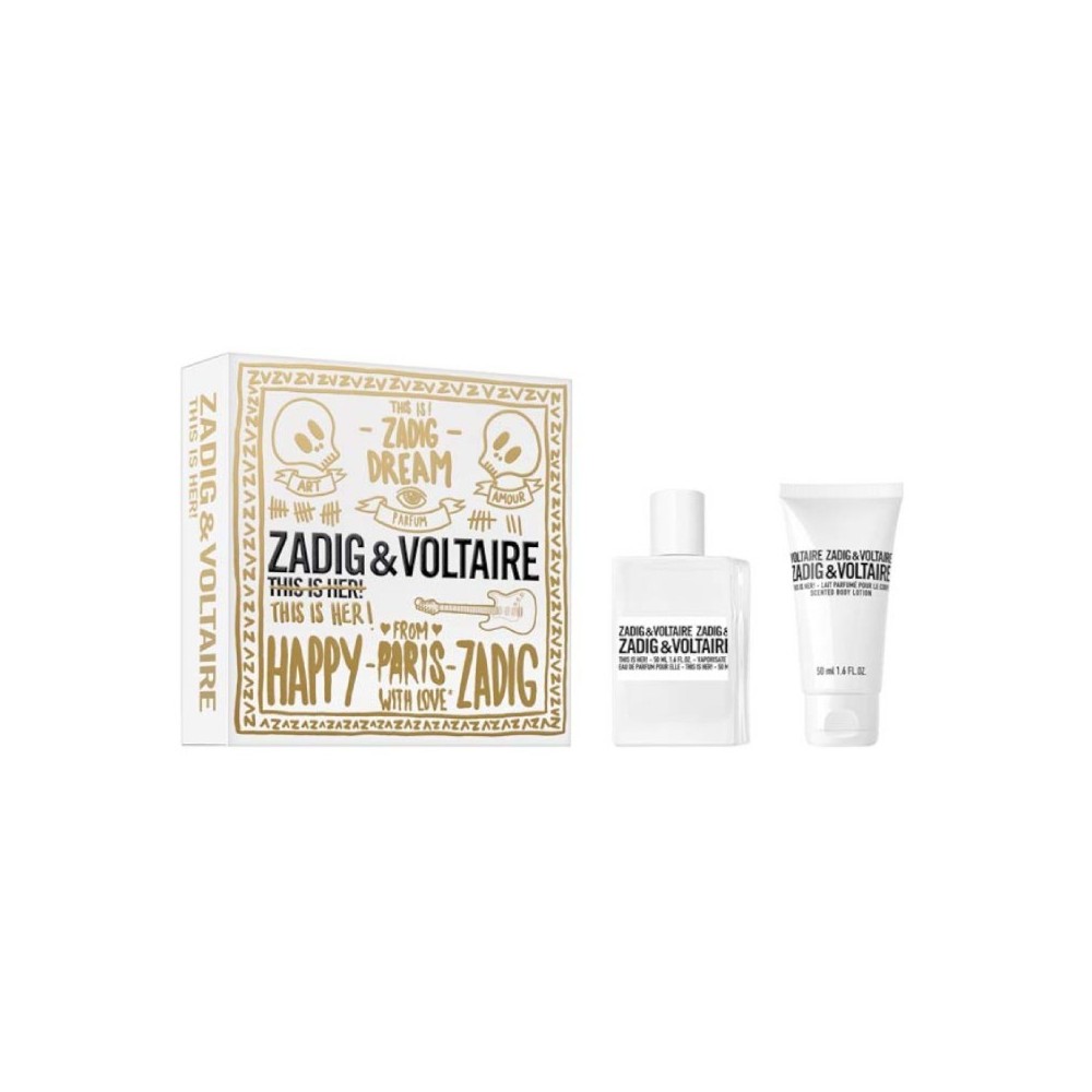 Zadig & Voltaire This Is Her! 50 ml + Body Lotion Cofanetto 