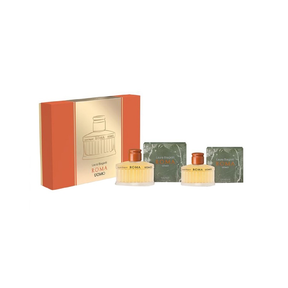 Laura Biagiotti Roma Uomo 125 ml + After Shave Lotion Cofanetto 