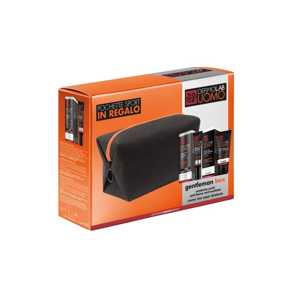 Dermolab Gentleman Box Crema Viso Super Idratante + Contorno Occhi 