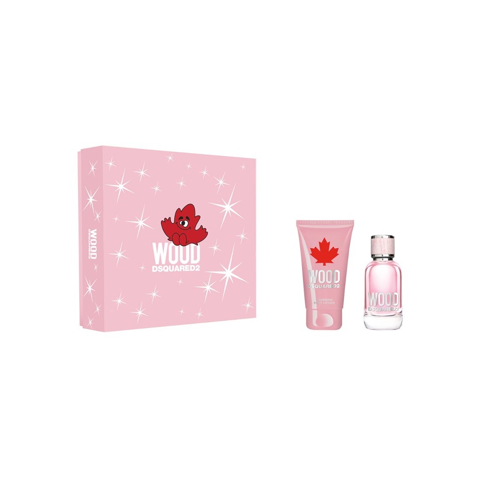 Dsquared2 Wood For Her 30 ml + Body Lotion Cofanetto 