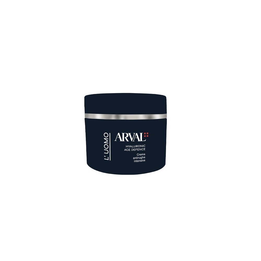 Arval L'Uomo Hyaluronic Age Defence Crema Antirughe Intensiva 50 ml 