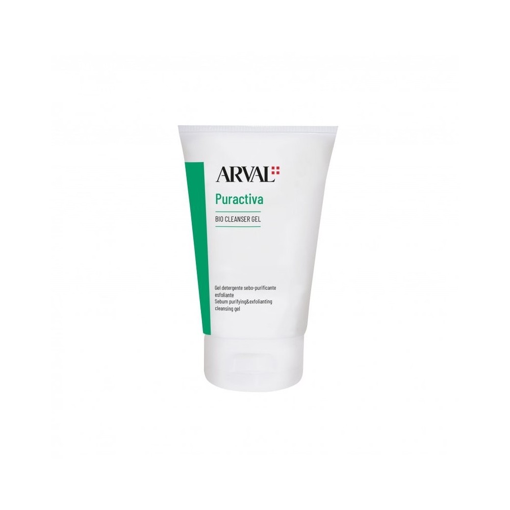 Arval Puractiva Bio Cleanser Gel Detergente Sebo-Purificante Esfoliante 150 ml 