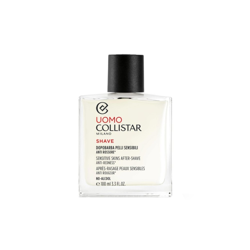 Collistar Linea Uomo Dopobarba Pelli Sensibili Anti Rossore No-Alcol 100 ml 