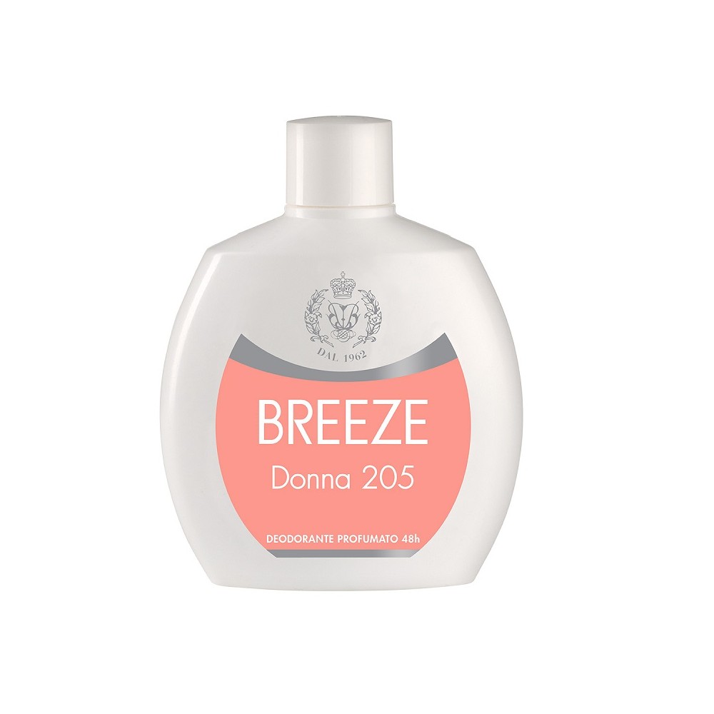 Breeze Donna 205 Deodorante Squeeze Senza Gas 100 ml 