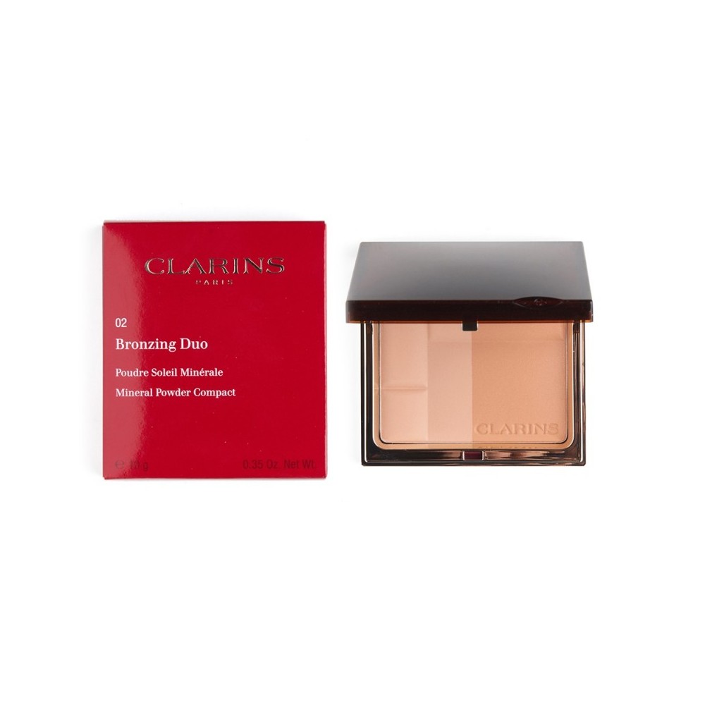 Clarins Bronzing Duo Mineral Powder Compact SPF 15 - 02 Medium 