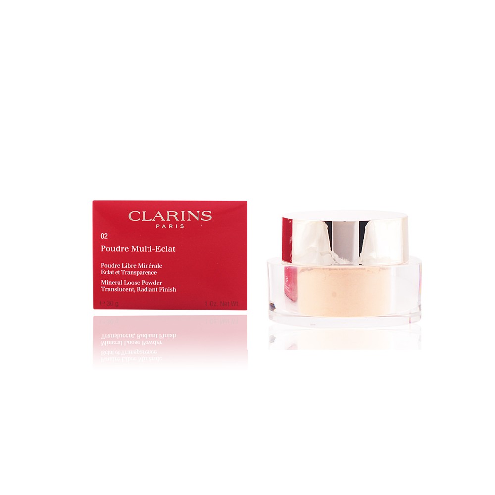 Clarins Poudre Multi Eclat Mineral Loose Powder - 02 Medium 