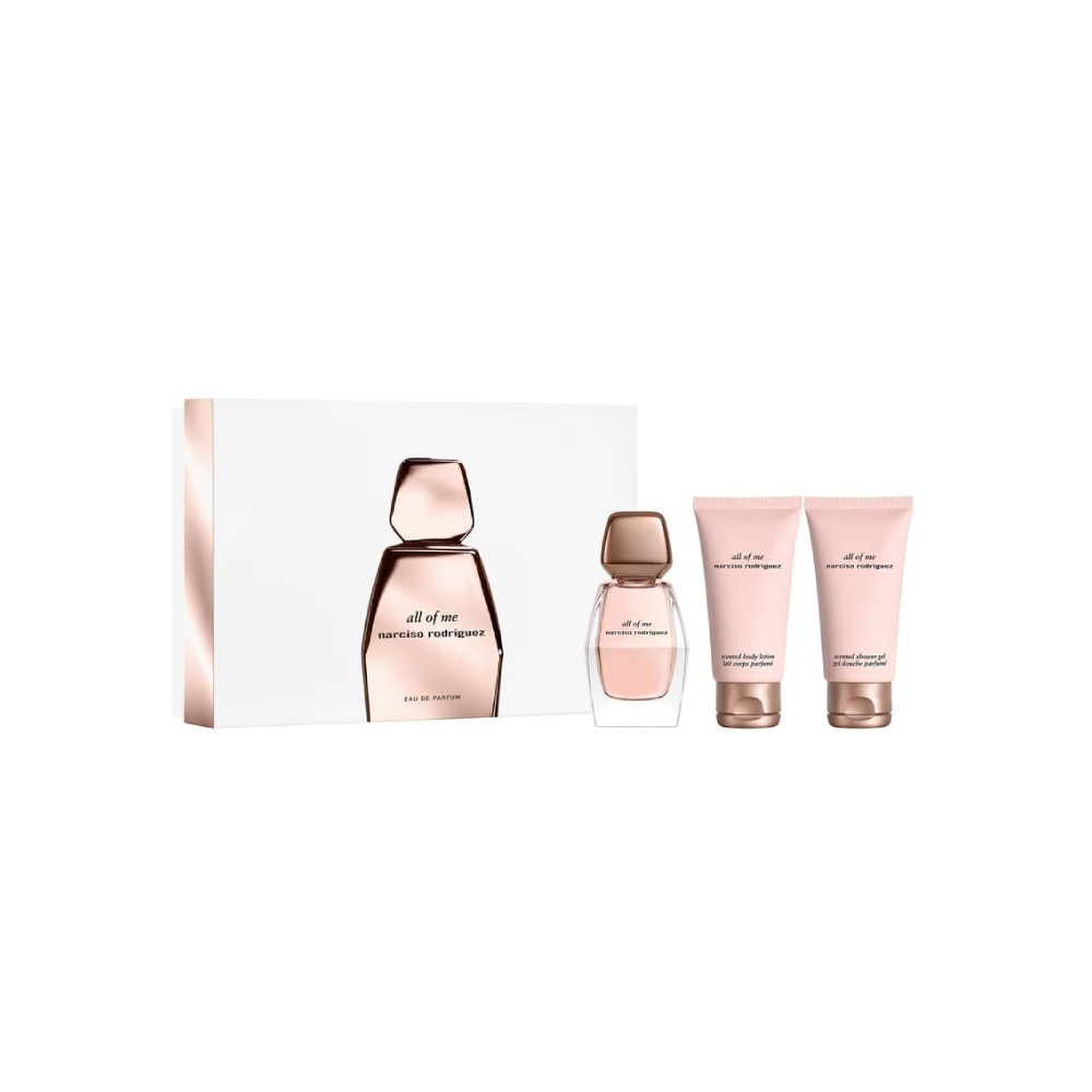 Narciso Rodriguez All Of Me 50 ml + Body Lotion + Shower Gel Cofanetto 