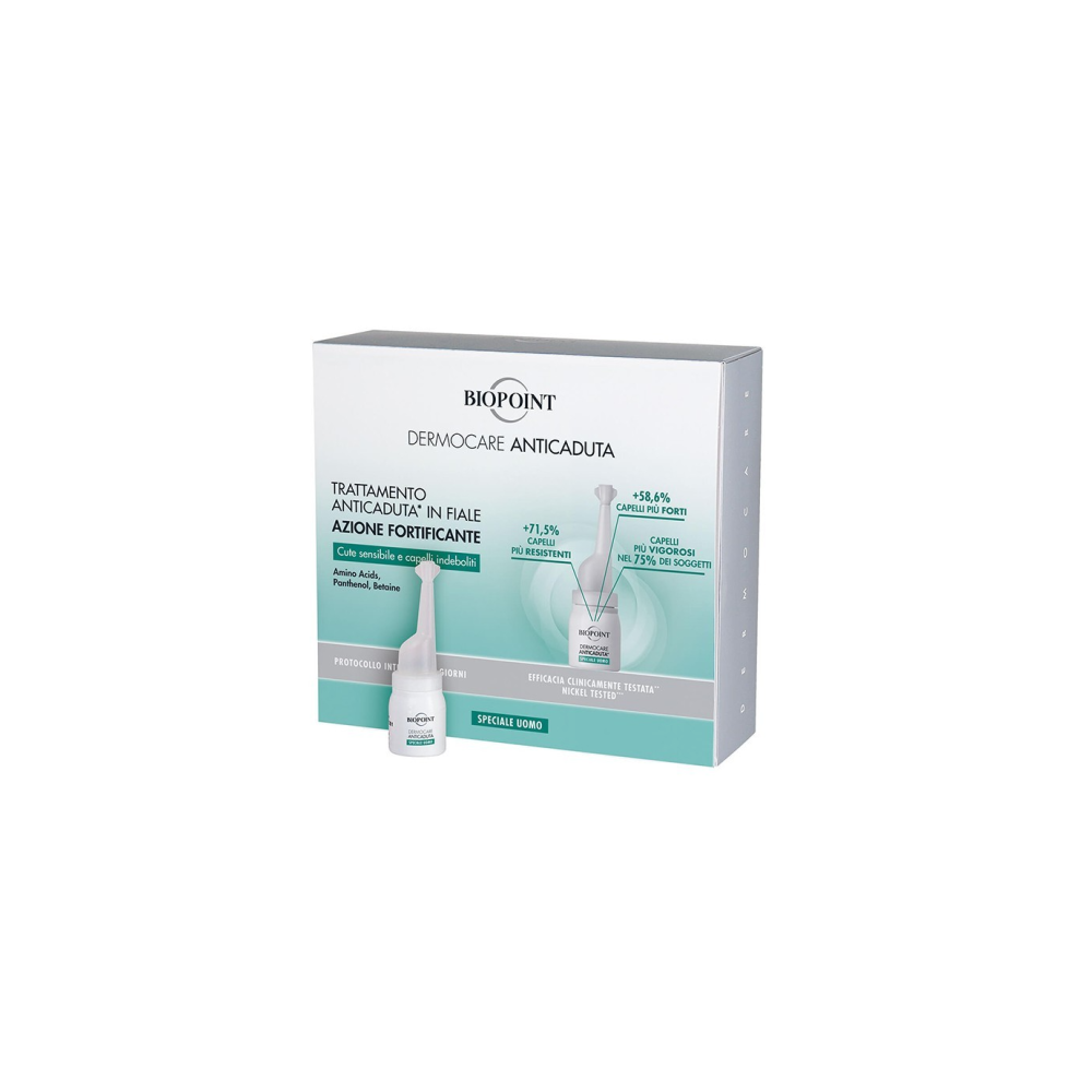 Biopoint Dermocare Anticaduta Trattamento In Fiale Uomo 20 fiale 