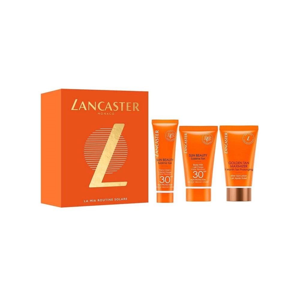 Lancaster My Sun Routine Face Cream SPF30 + Body Milk SPF30 + After Sun Lotion Cofanetto 