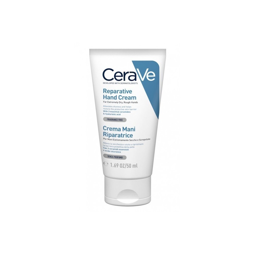 CeraVe Crema Mani Riparatrice Per Mani Secche E Screpolate 50 ml 