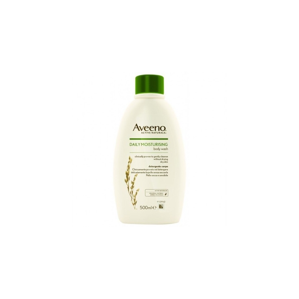 Aveeno Daily Moisturising Bagnodoccia Idratante Per Pelle Secca 500 ml 