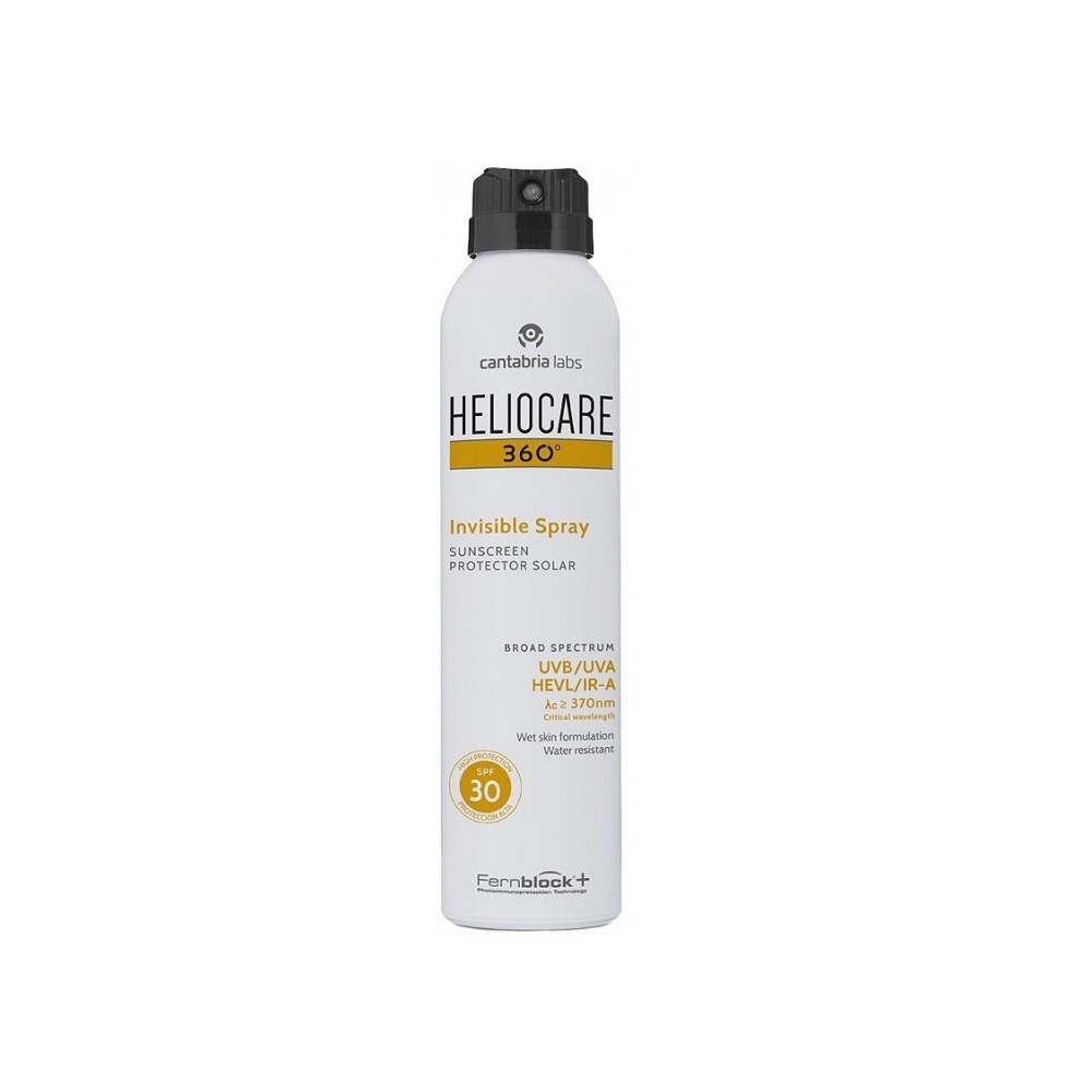 Difa Cooper Heliocare 360 Invisible Spray SPF30 Protezione Solare Corpo 200 ml 