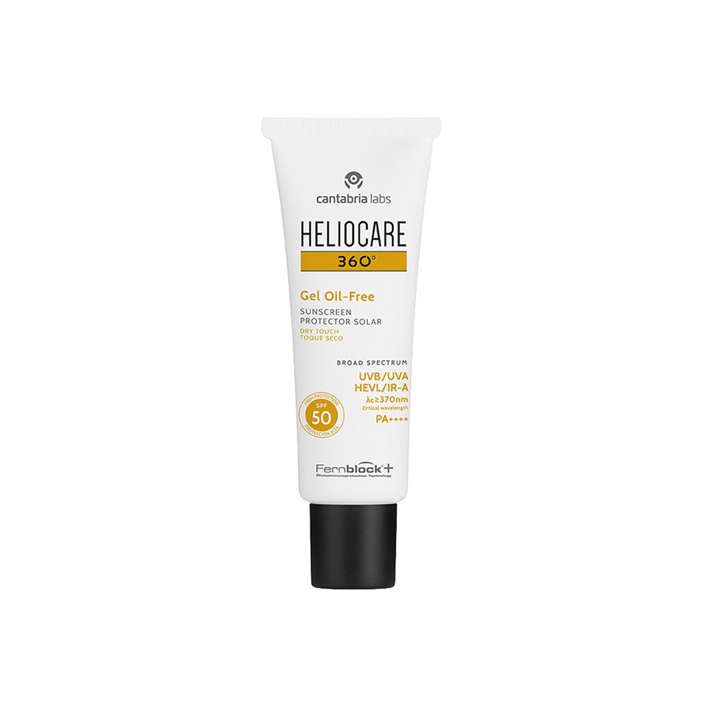 Difa Cooper Heliocare 360 Gel Oil-Free Dry Touch SPF50 Protezione Solare Per Pelle Mista E Grassa 50 ml 