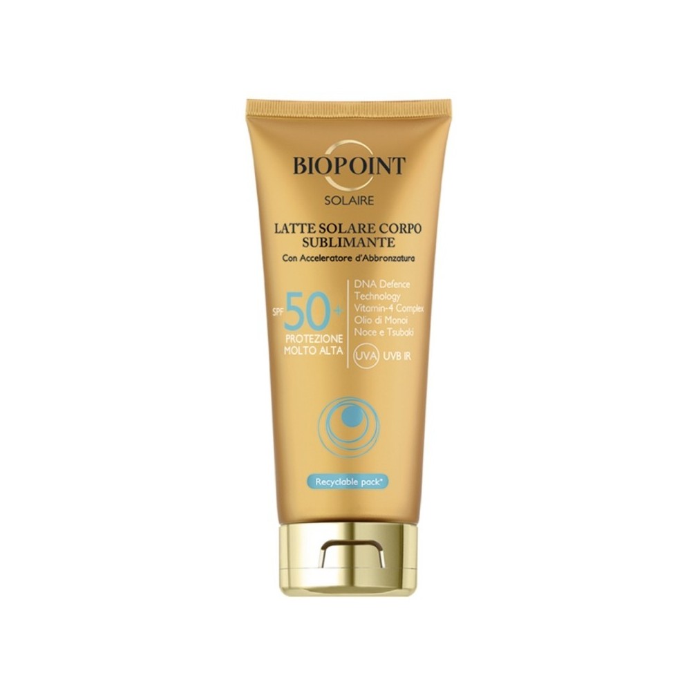Biopoint Solaire Latte Solare Corpo Sublimante SPF50+ 200 ml 