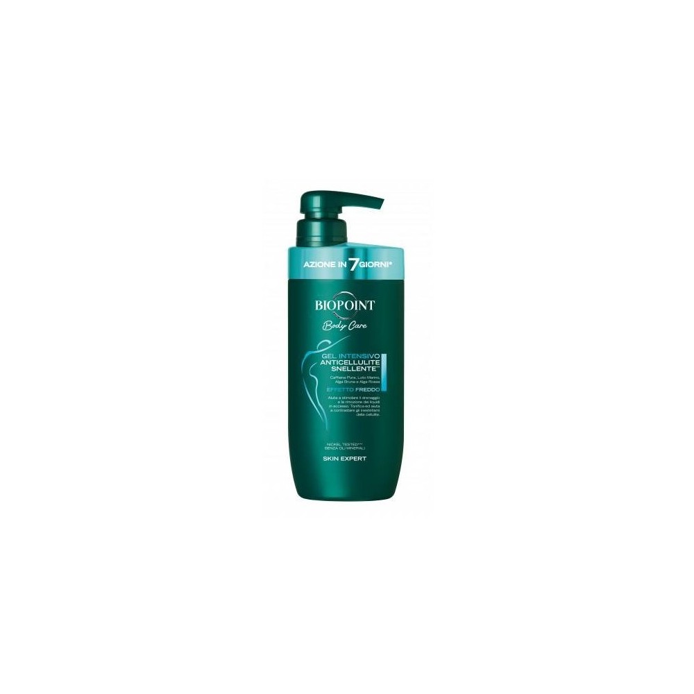 Biopoint Gel Intensivo Anticellulite Snellente Effetto Freddo 400 ml 