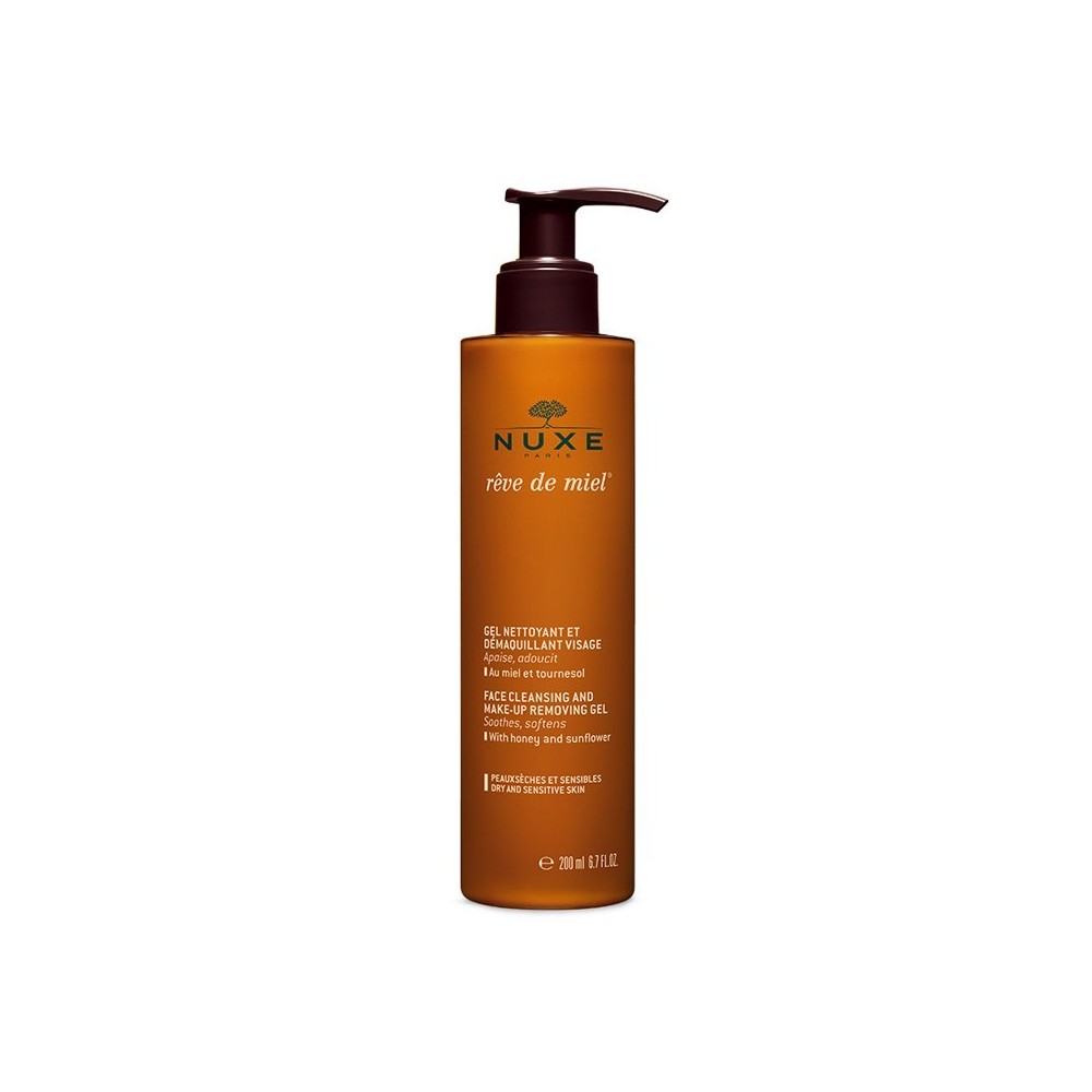 Nuxe Rêve De Miel Gel Detergente Struccante Viso 200 ml 