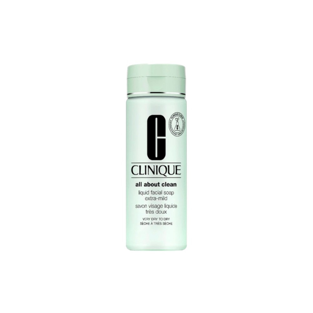 Clinique Liquid Facial Soap - Extra Mild - Pelle Da Secca A Molto Secca 200ml 