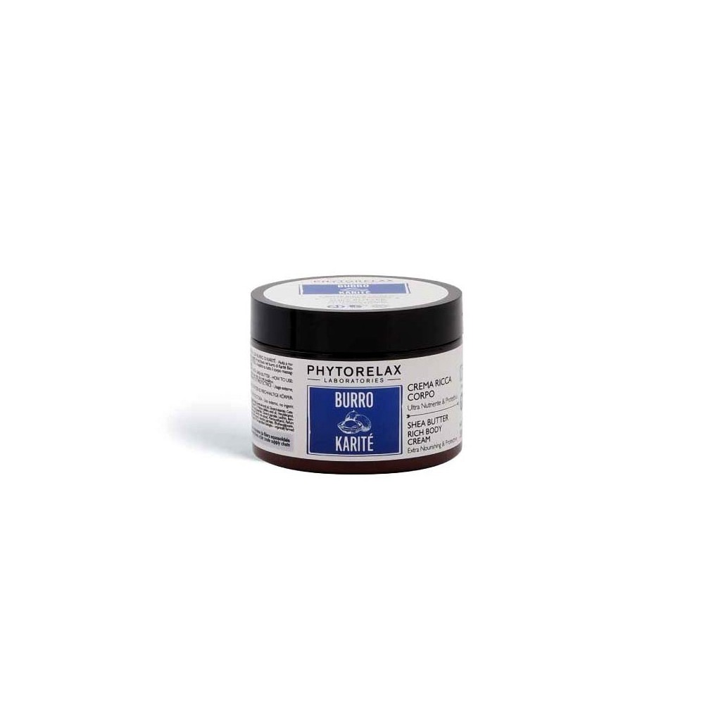 Phytorelax Crema Ricca Corpo Ultra Nutriente E Protettiva Burro Di Karité Equosolidale 250 ml 