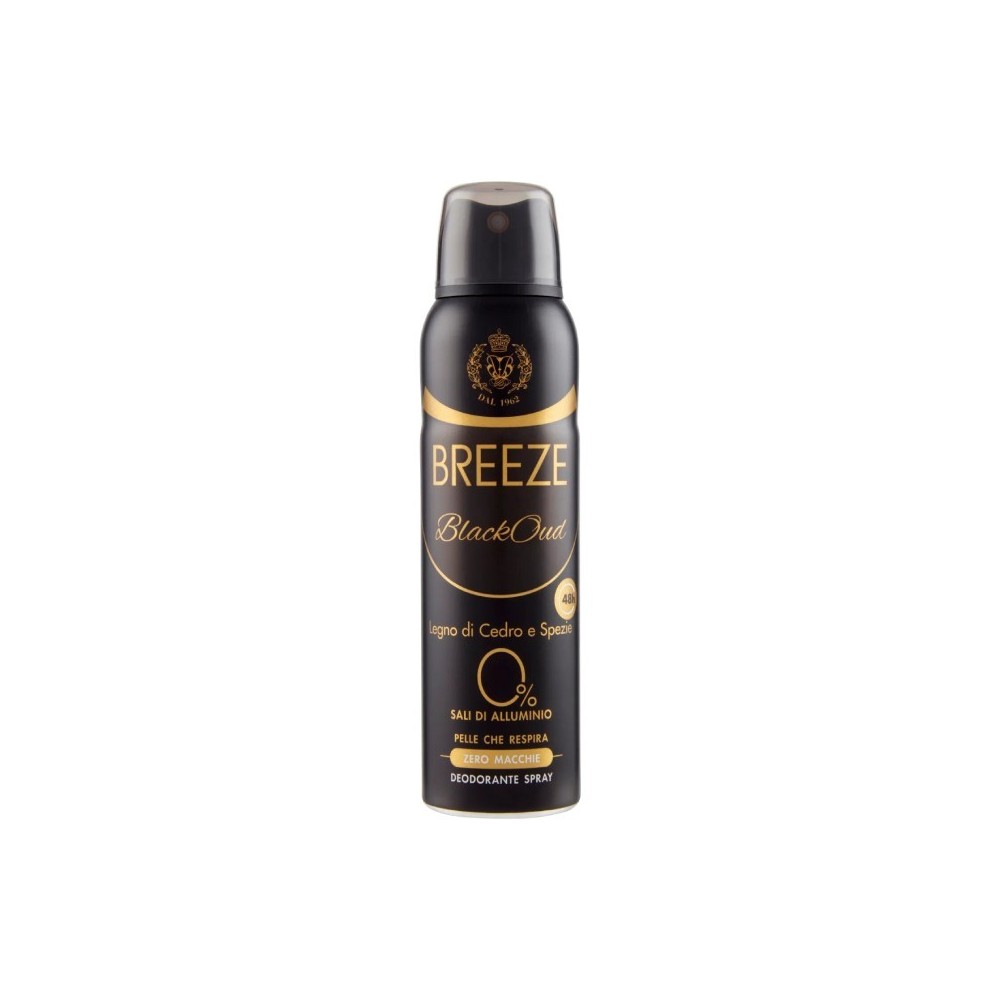 Breeze Black Oud Deodorante Spray 150 ml 