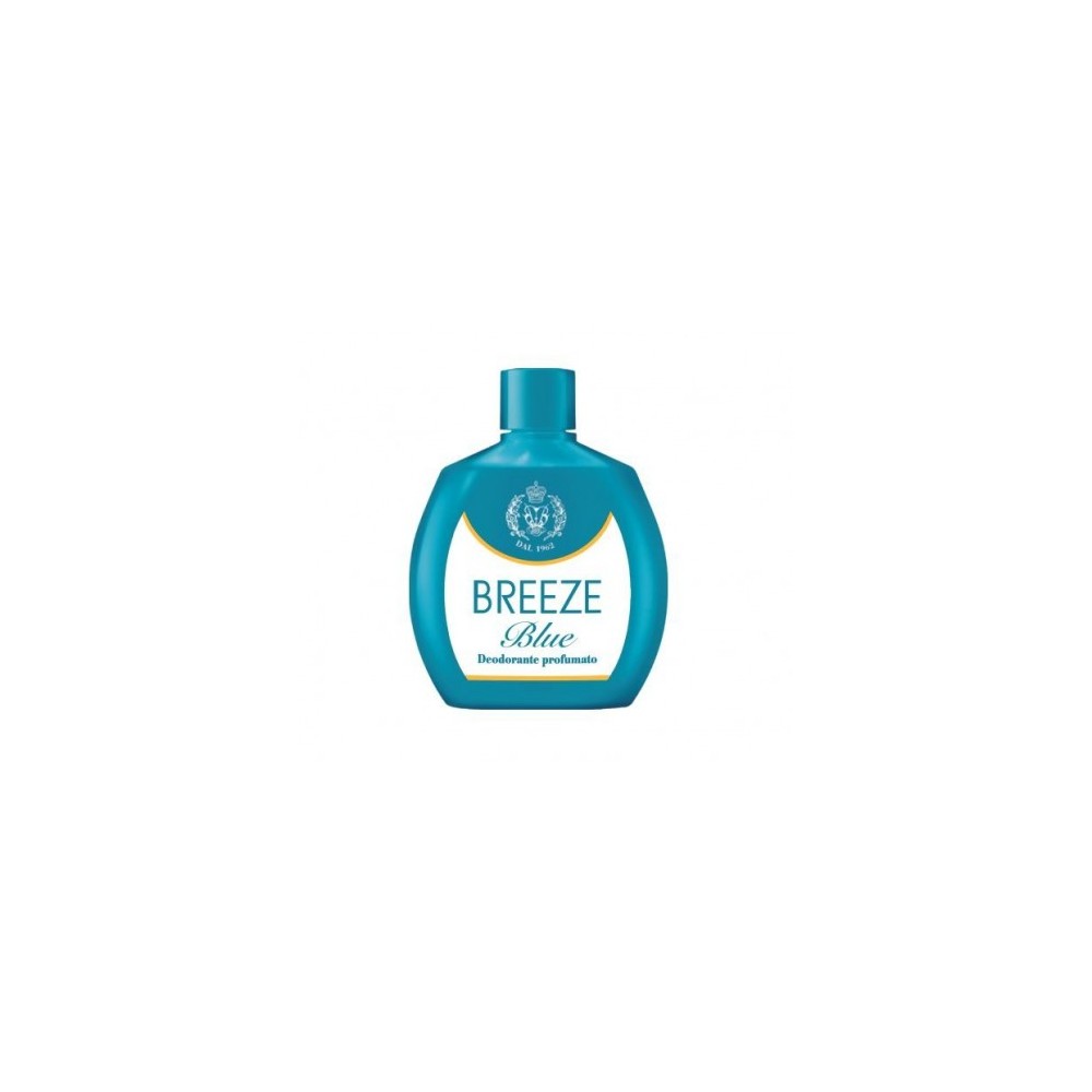 Breeze Blue Deodorante Squeeze Senza Gas 100 ml 