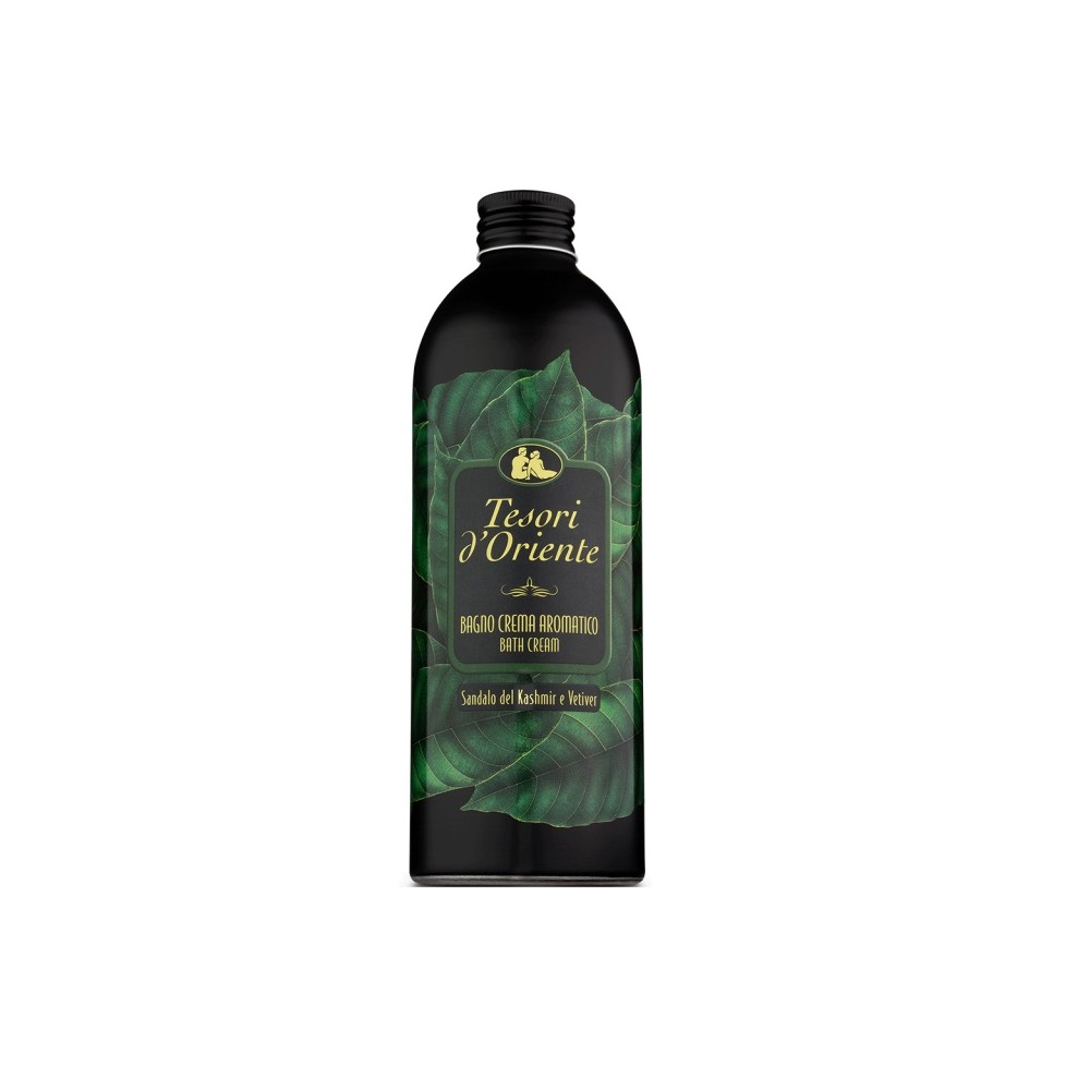 Tesori D'Oriente Sandalo del Kashmir e Vetiver Bagno Crema 500 ml 