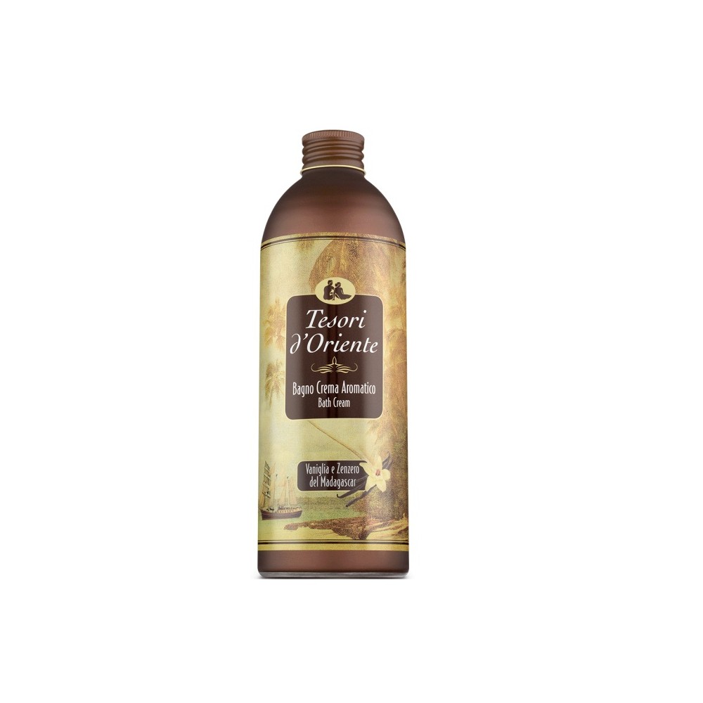 Tesori D'Oriente Vaniglia E Zenzero Del Madagascar Bagno Crema 500 ml 