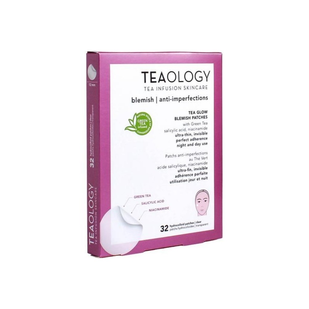 Teaology Tea Glow Patch Idrocolloidali Anti-Imperfezioni 32 pz 