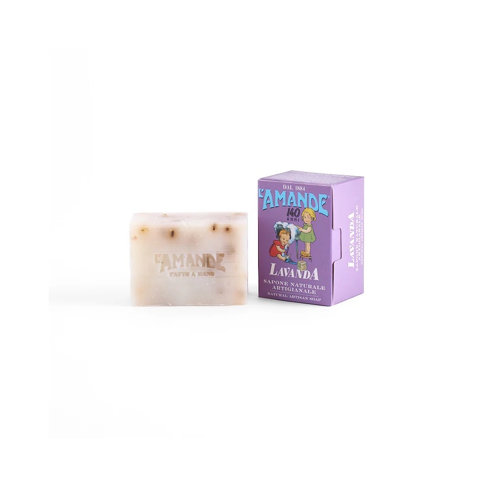 L'Amande Sapone Naturale Artigianale Lavanda 150 gr 