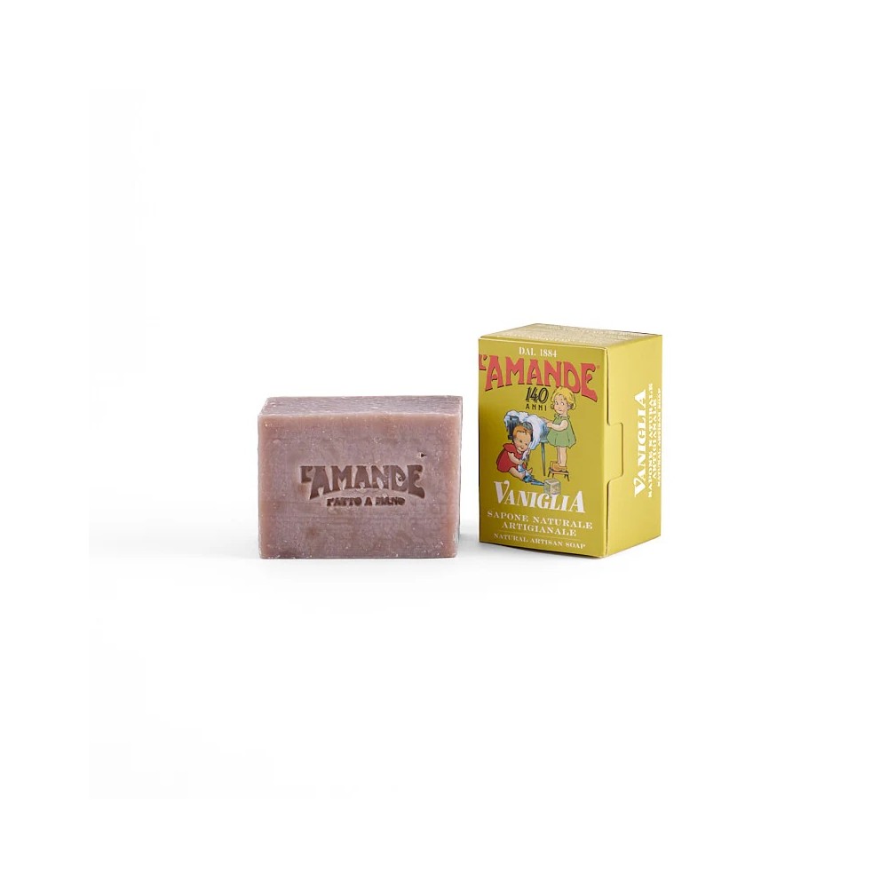 L'Amande Sapone Naturale Artigianale Vaniglia 150 gr 
