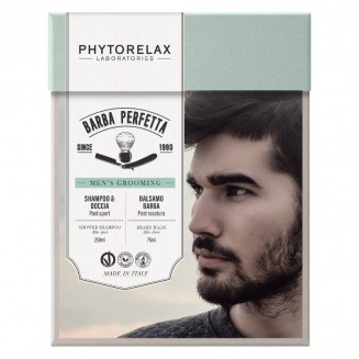 Phytorelax Cofanetto Barba Perfetta Shampoo & Doccia 250 ml + Balsamo Barba 75 ml