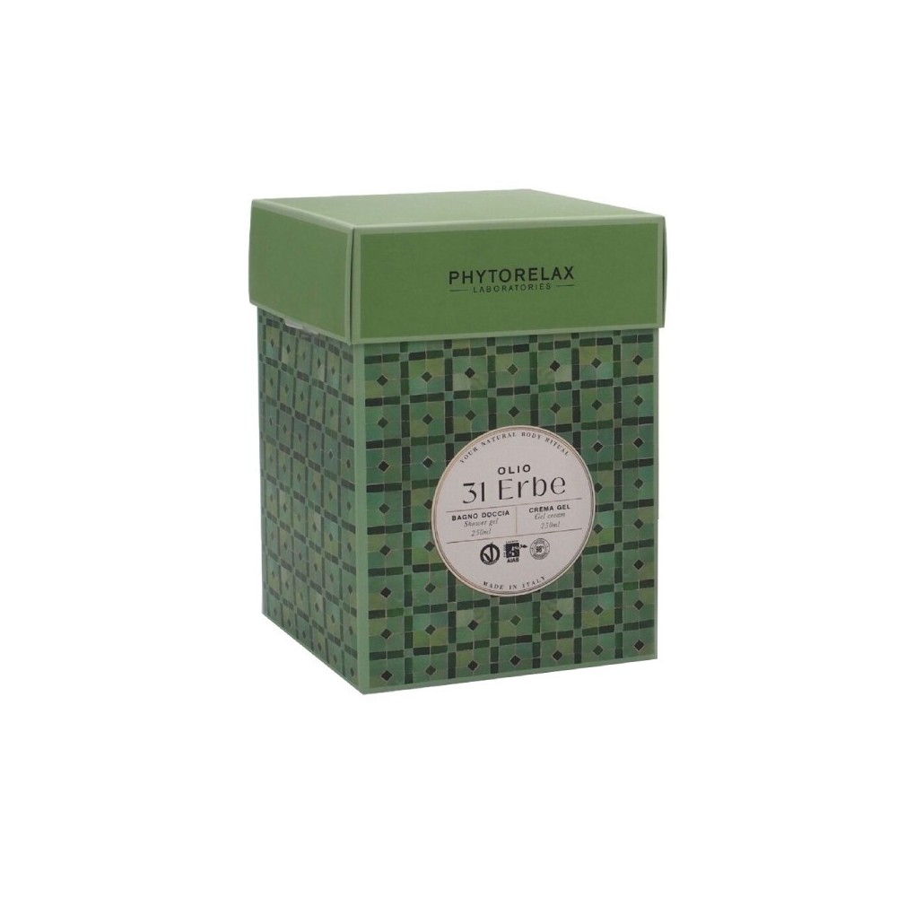 Phytorelax Rituale Corpo Olio 31 Bagno Doccia + Crema Gel Cofanetto 