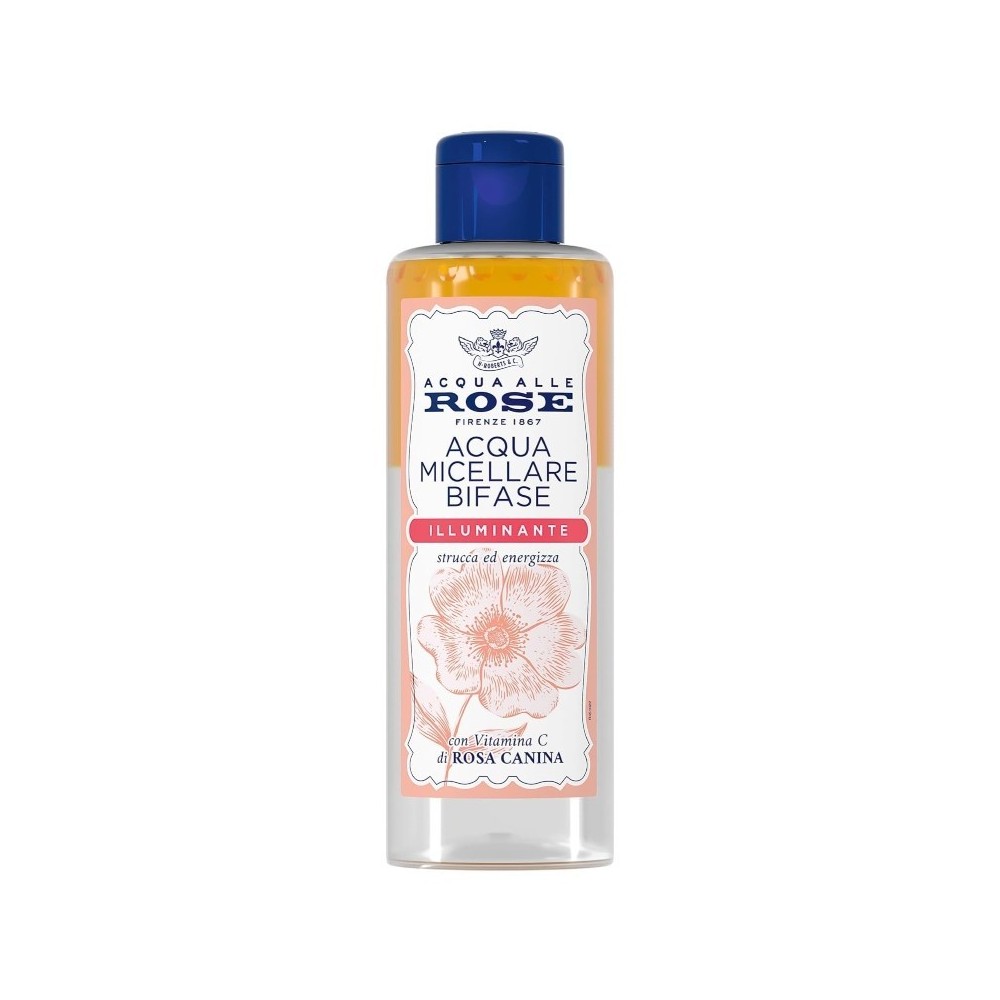 Acqua alle Rose Acqua Micellare Bifase Illuminante Con Vitamina C 200ML 