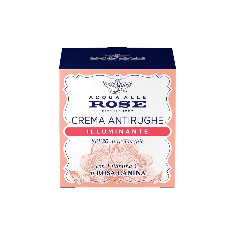 Acqua alle Rose Crema Viso Antirughe Illuminante SPF20 50 ml 