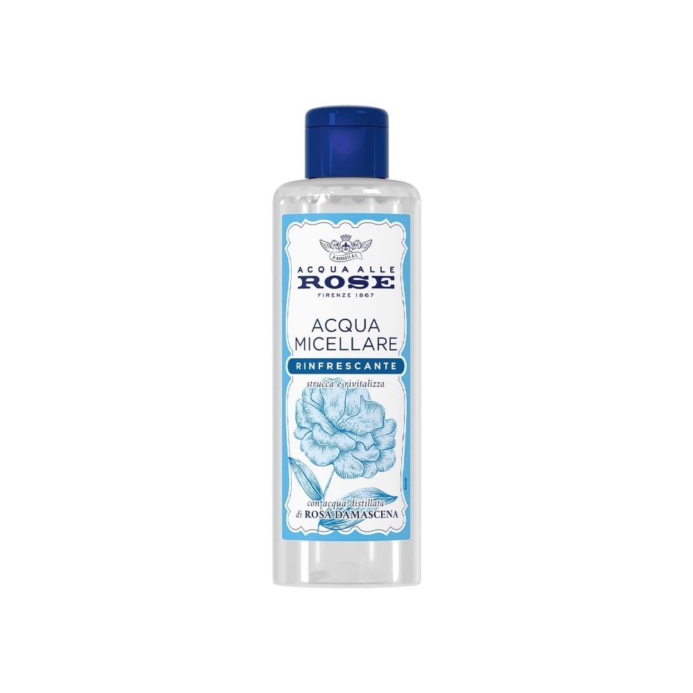 Acqua alle Rose Acqua Micellare Rinfrescante Per Tutti I Tipi Di Pelle 200 ml 