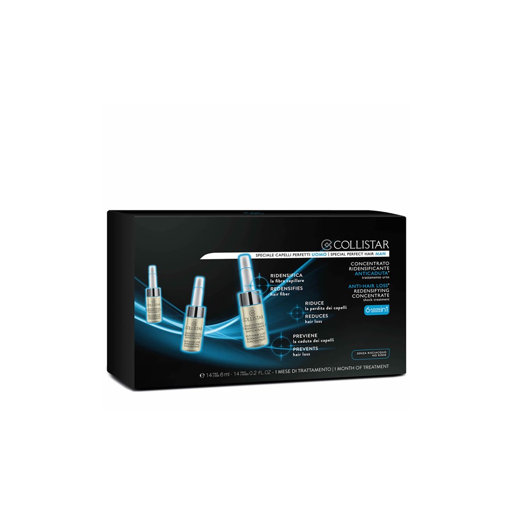 Collistar Linea Uomo Concentrato Ridensificante Anticaduta 