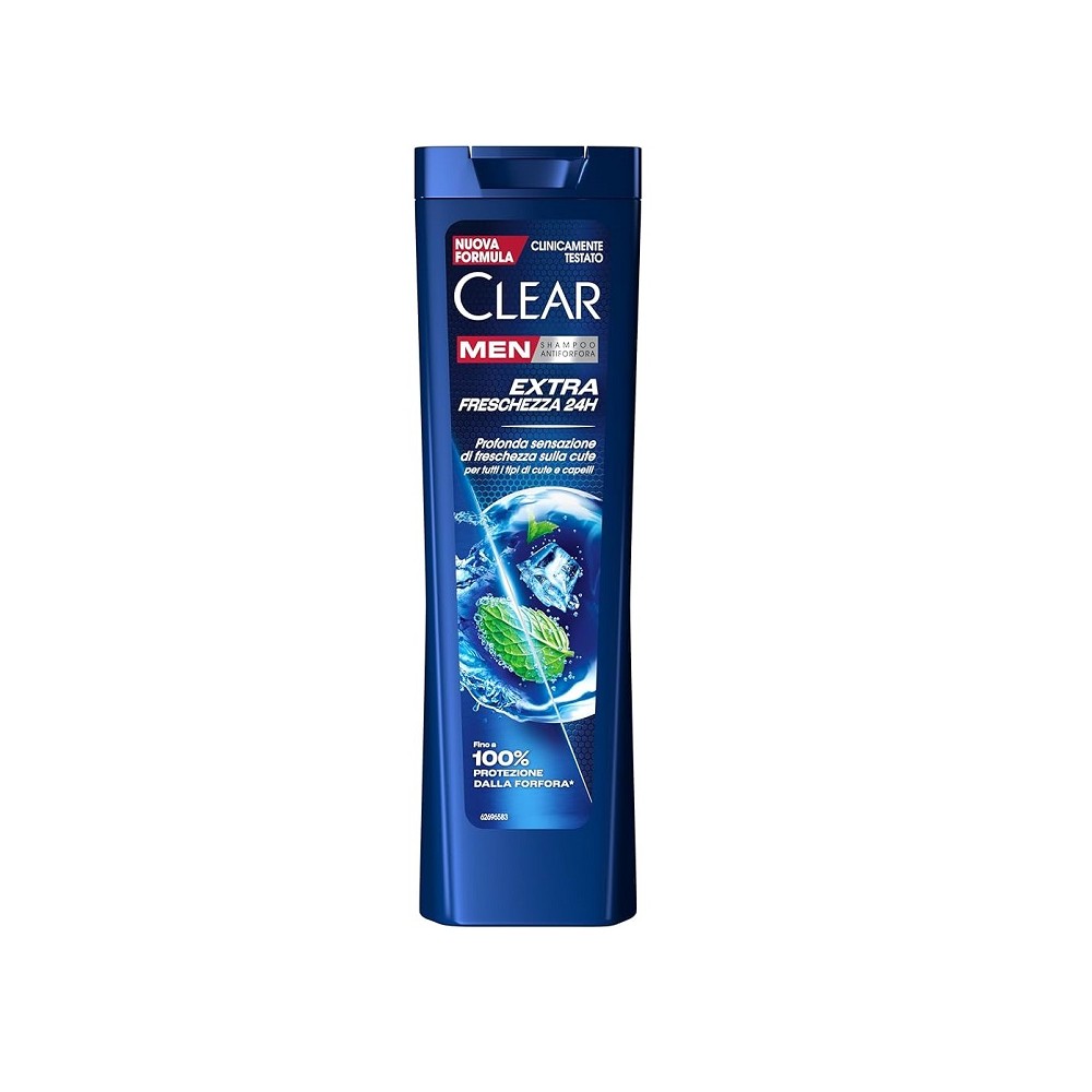 Clear Men Shampoo antiforfora Extra Freschezza 24h 250 ml 