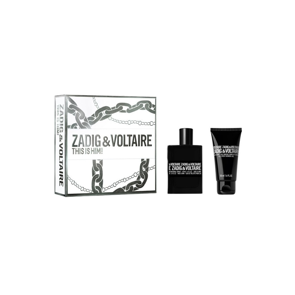 Zadig & Voltaire This Is Him! Eau De Toilette 50 ml + Shower Gel Cofanetto 