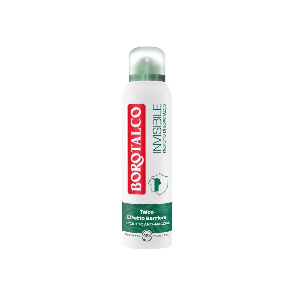 Borotalco Invisibile Profumo Borotalco Deo Spray Effetto Barriera 150 ml 