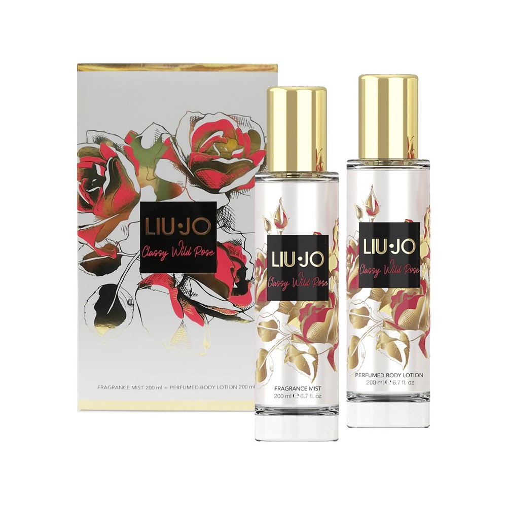 Liu Jo Classy Wild Rose Fragrance Mist 200 ml + Body Lotion Cofanetto 
