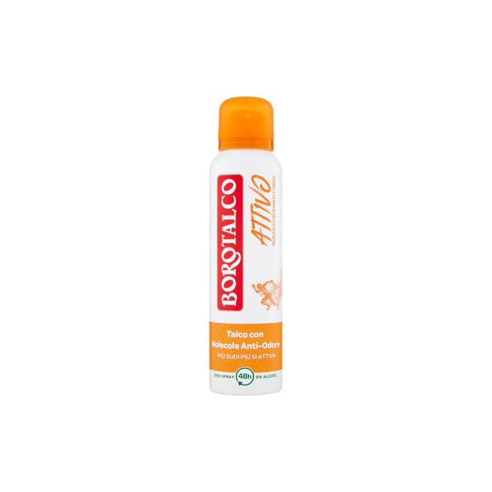 Borotalco Attivo Deo Spray Mandarino E Neroli 150 ml 