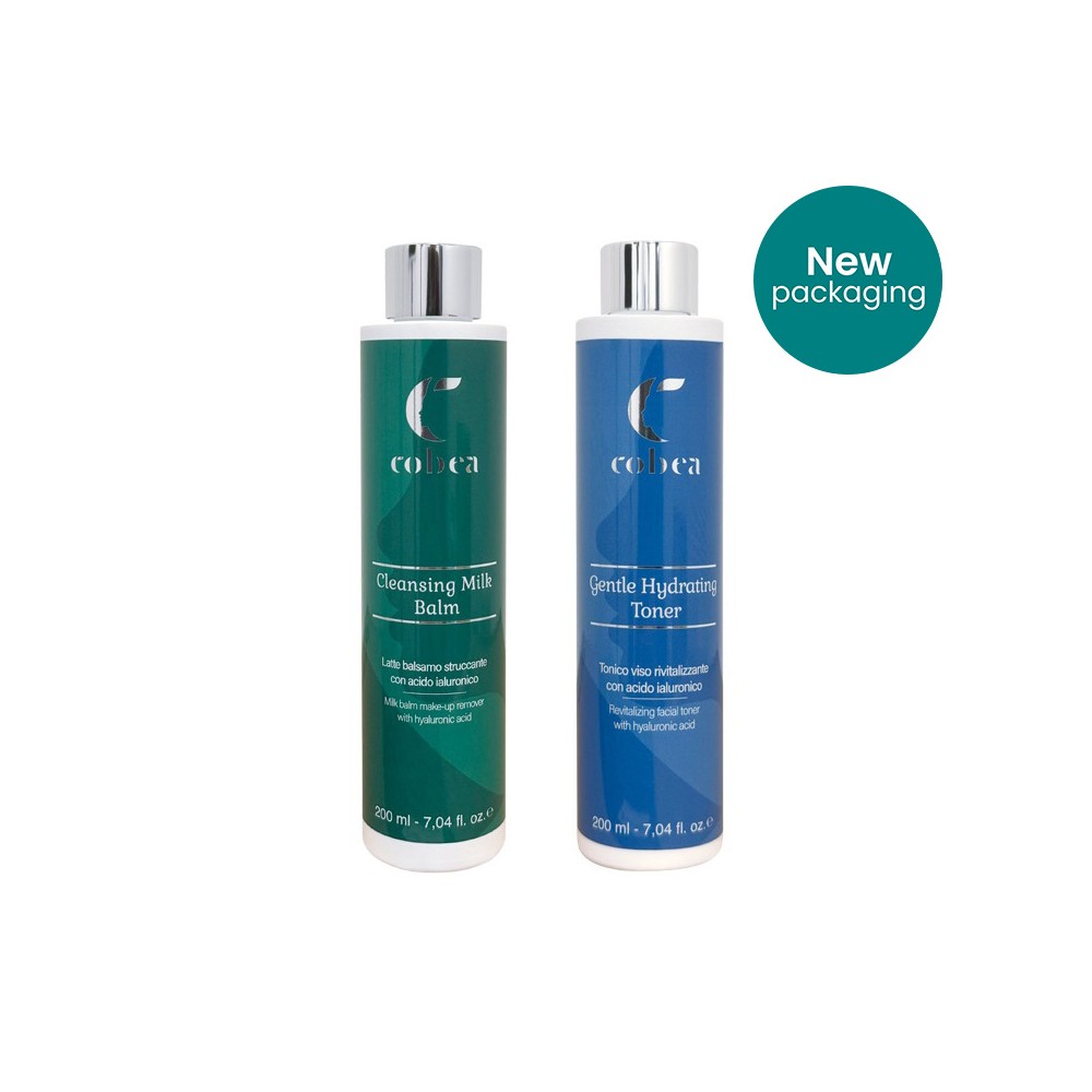 Cobea Duo Gentle Hydrating Toner + Cleansing Milk Balm 