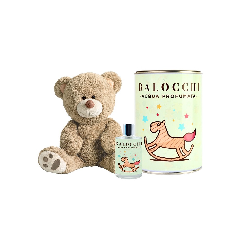 Balocchi Acqua Profumata 100 ml + Orsetto Tobia Baby Set 