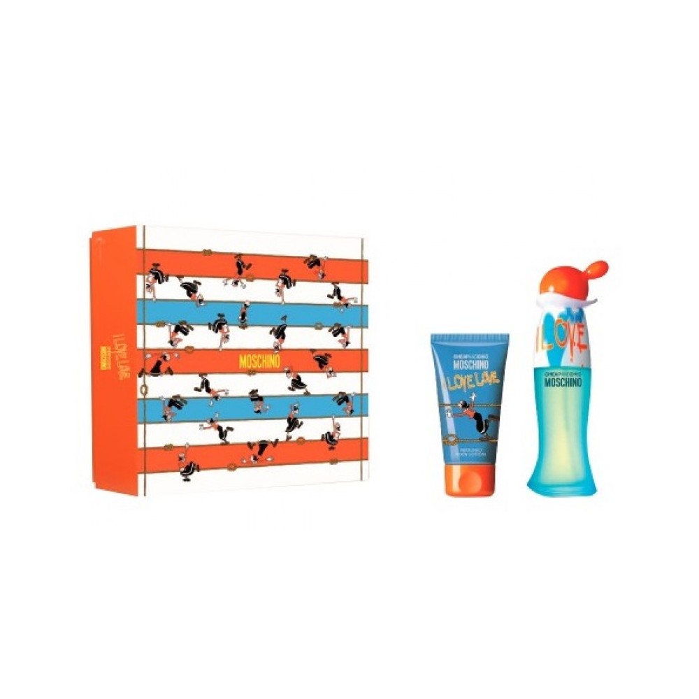 Moschino Cheap and Chic I Love Love Eau de Toilette 30 ml + Body Lotion Cofanetto 